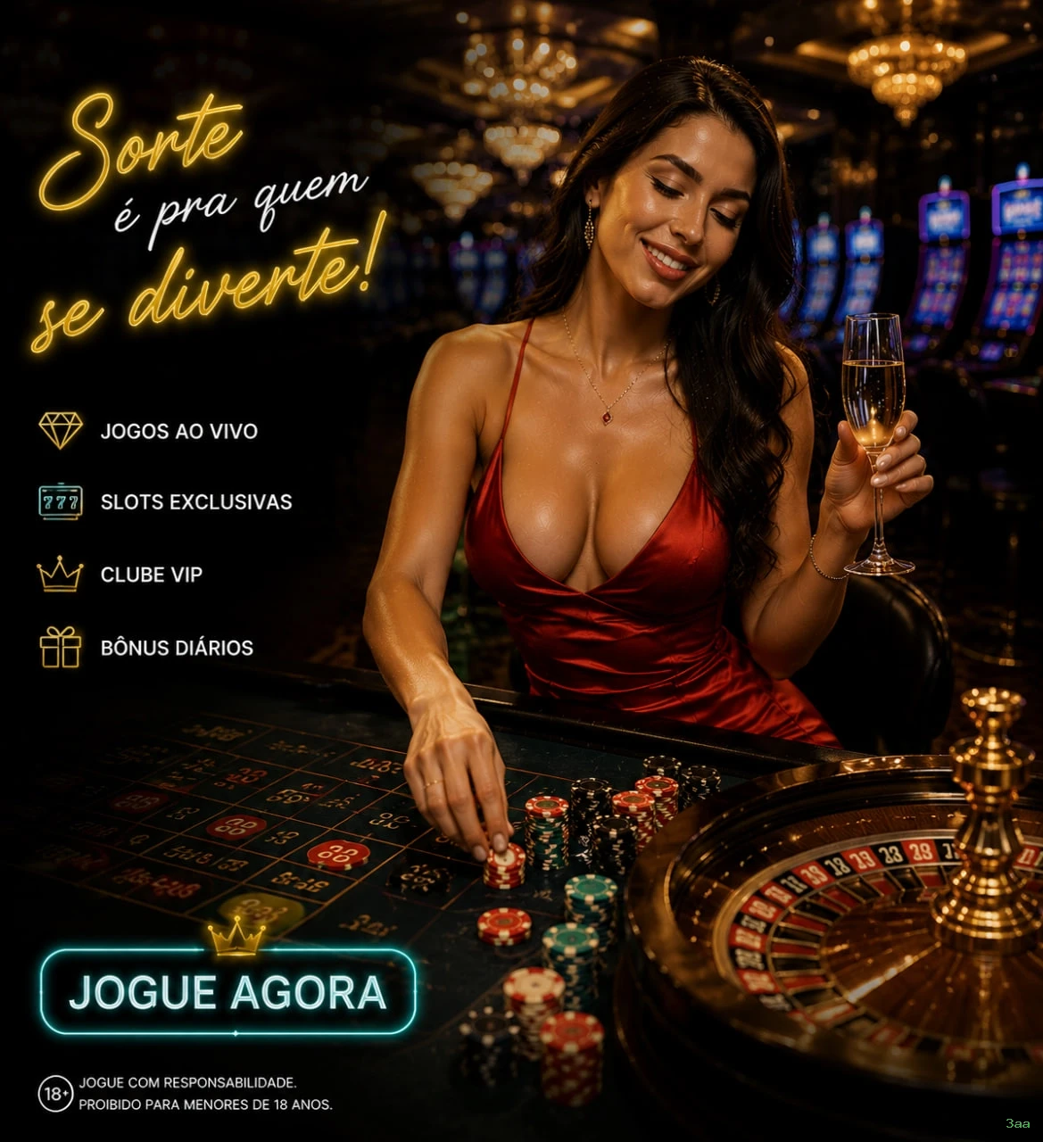 Ganhar e sacar na 3aa